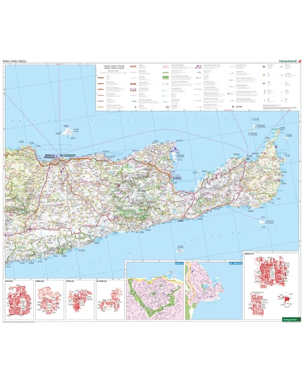 Cartographia Kréta szabadidő- és autótérkép (AK0830) - Freytag-9783707921830