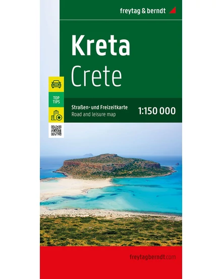 Cartographia Kréta szabadidő- és autótérkép (AK0830) - Freytag-9783707921830