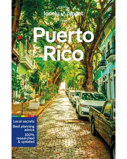 Cartographia Puerto Rico útikönyv Lonely Planet (angol) 9781787016330