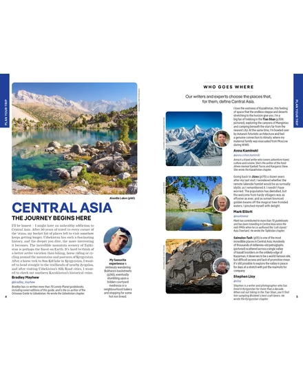 Cartographia Közép-Ázsia útikönyv Lonely Planet (angol) 9781787016743