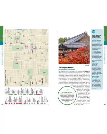 Kyoto útikönyv Lonely Planet (angol)