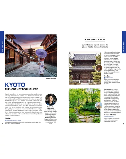 Kyoto útikönyv Lonely Planet (angol)
