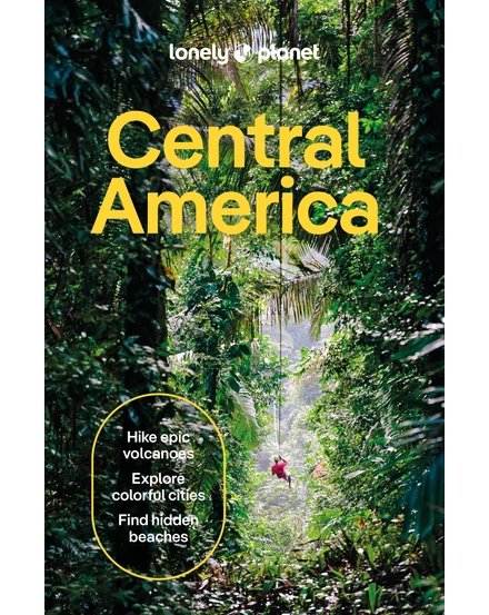 Cartographia Közép-Amerika útikönyv Lonely Planet (angol) 9781788684347