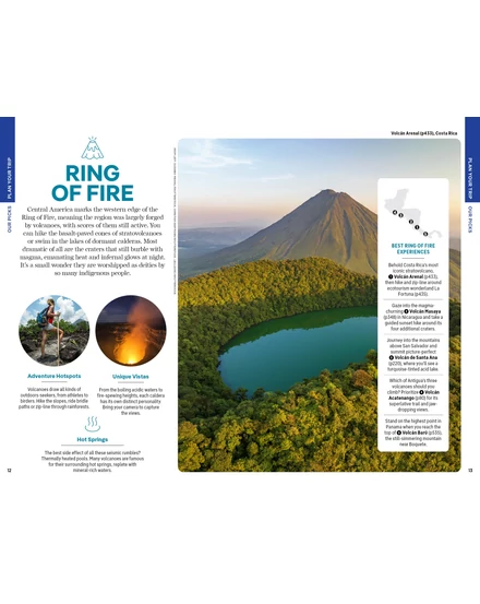 Cartographia Közép-Amerika útikönyv Lonely Planet (angol) 9781788684347