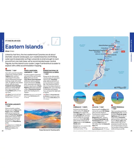 Kanári-szigetek útikönyv Lonely Planet (angol)