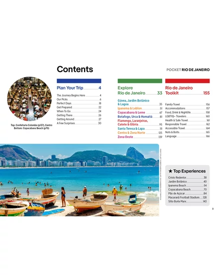 Cartographia Rió de Janeiro Pocket útikönyv Lonely Planet (angol) 9781788688659