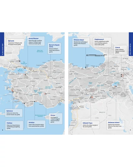 Törökország útikönyv Lonely Planet (angol)