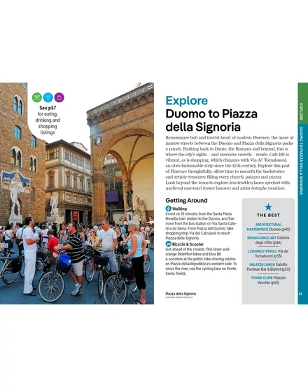 Firenze és Toszkána Pocket útikönyv Lonely Planet (angol)