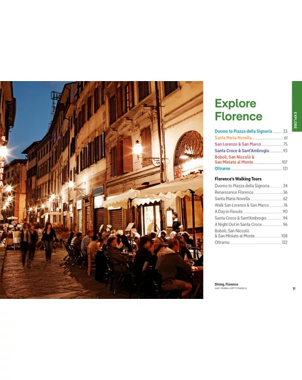 Firenze és Toszkána Pocket útikönyv Lonely Planet (angol)