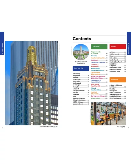 Chicago útikönyv Lonely Planet (angol)