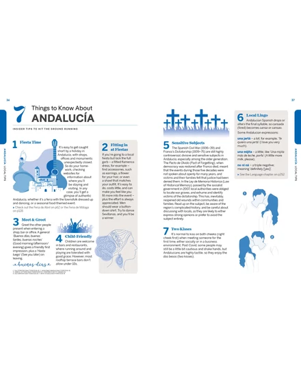 Andalúzia (Experience) útikönyv Lonely Planet (angol) - apró sérüléssel