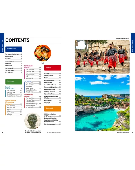 Mallorca útikönyv Lonely Planet (angol)