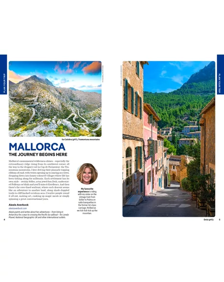 Mallorca útikönyv Lonely Planet (angol)