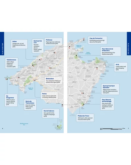 Mallorca útikönyv Lonely Planet (angol)