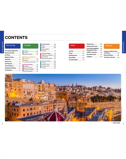 Málta és Gozo útikönyv Lonely Planet (angol)