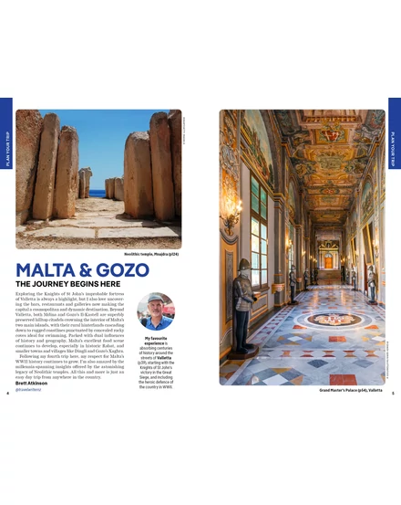 Málta és Gozo útikönyv Lonely Planet (angol)