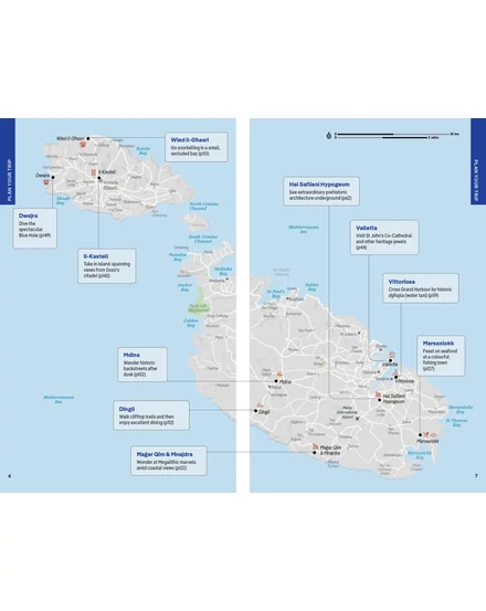 Málta és Gozo útikönyv Lonely Planet (angol)
