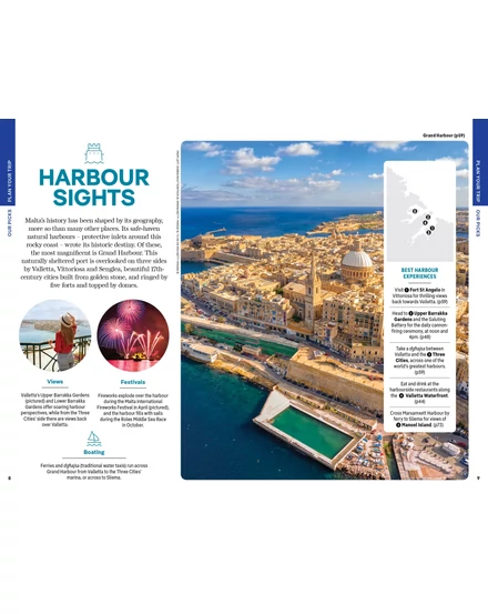 Málta és Gozo útikönyv Lonely Planet (angol)