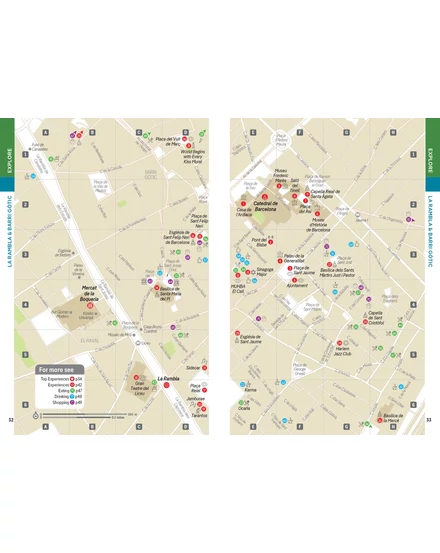 Barcelona Pocket útikönyv Lonely Planet (angol)