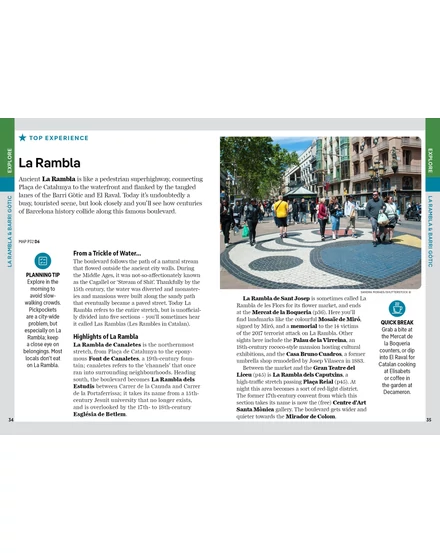 Barcelona Pocket útikönyv Lonely Planet (angol)
