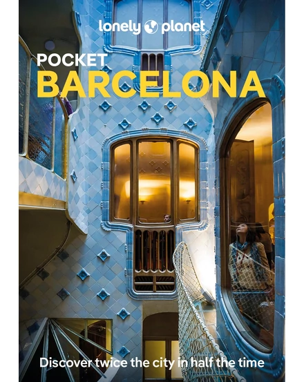 Cartographia Barcelona Pocket útikönyv Lonely Planet (angol) 9781837583300