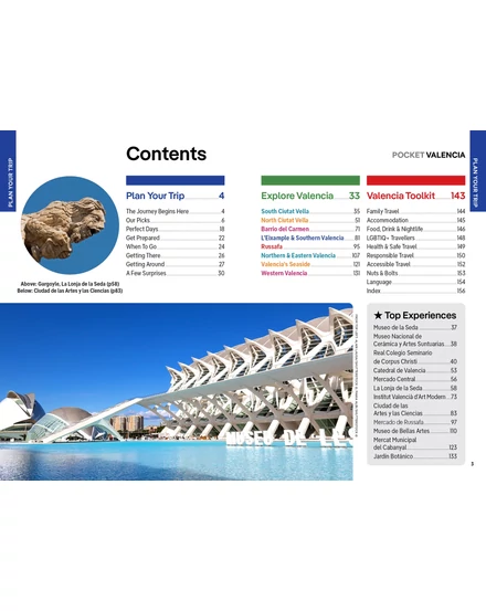 Valencia Pocket útikönyv Lonely Planet (angol)