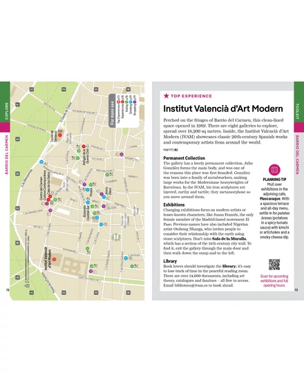 Valencia Pocket útikönyv Lonely Planet (angol)