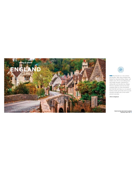 Cartographia Anglia (Experience) képes útikönyv Lonely Planet-9781837583454
