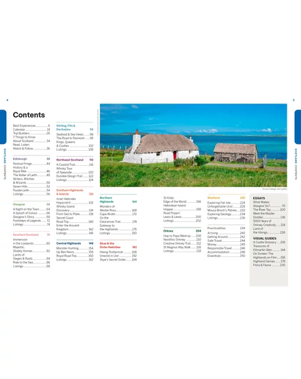 Cartographia Skócia (Experience) képes útikönyv Lonely Planet-9781837583492