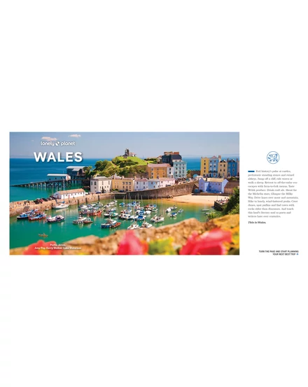 Cartographia Wales (Experience) képes útikönyv Lonely Planet (angol)-9781837583508