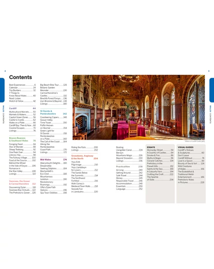 Cartographia Wales (Experience) képes útikönyv Lonely Planet (angol)-9781837583508