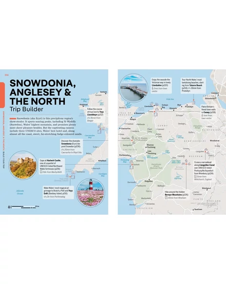 Cartographia Wales (Experience) képes útikönyv Lonely Planet (angol)-9781837583508