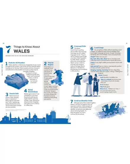 Cartographia Wales (Experience) képes útikönyv Lonely Planet (angol)-9781837583508