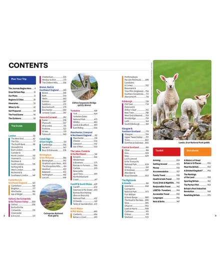 Cartographia Nagy-Britannia útikönyv Lonely Planet (angol) 9781837583515