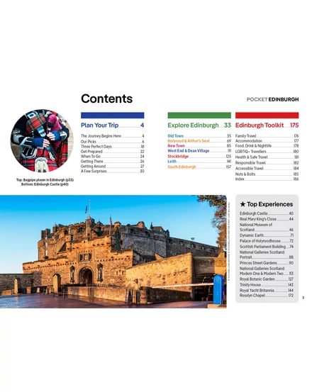 Cartographia Edinburgh Pocket útikönyv - Lonely Planet (angol) 9781837583539