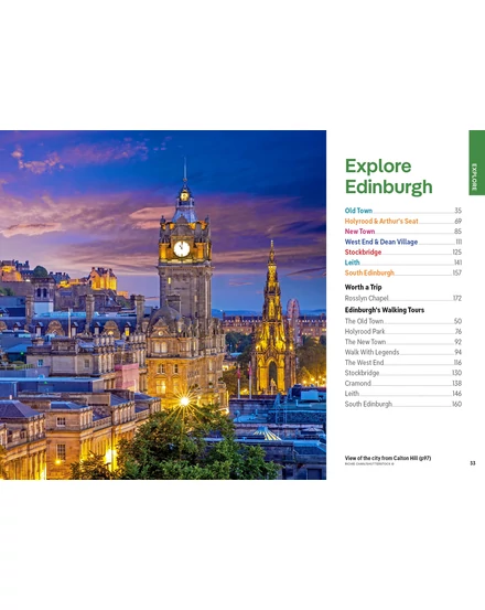 Cartographia Edinburgh Pocket útikönyv - Lonely Planet (angol) 9781837583539