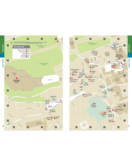 Cartographia Edinburgh Pocket útikönyv - Lonely Planet (angol) 9781837583539