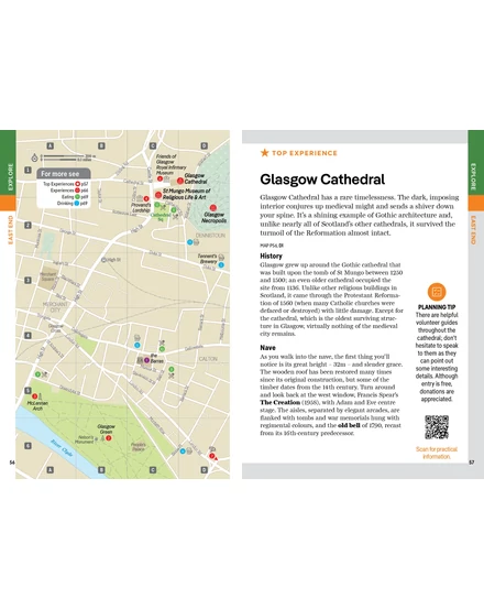 Cartographia Glasgow Pocket útikönyv Lonely Planet (angol) 9781837583546