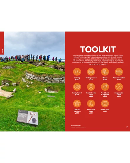Cartographia Skót Felföld- és szigetek útikönyv Lonely Planet (angol) 9781837583607