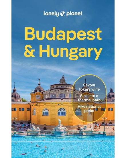 Cartographia Budapest & Magyarország útikönyv Lonely Planet (angol) 9781837583638