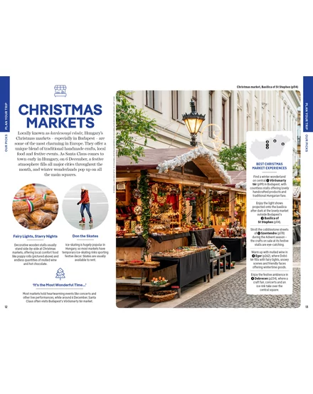 Cartographia Budapest & Magyarország útikönyv Lonely Planet (angol) 9781837583638