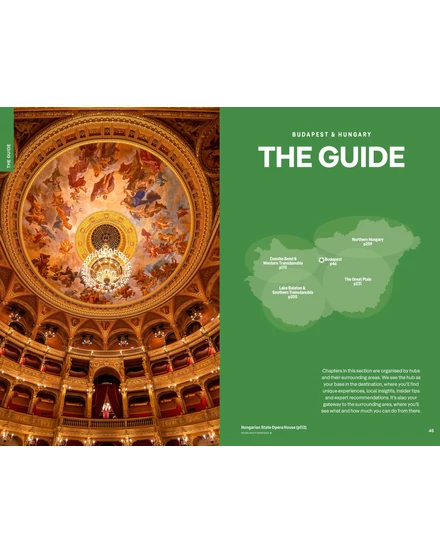 Cartographia Budapest & Magyarország útikönyv Lonely Planet (angol) 9781837583638