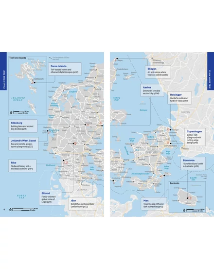 Cartographia Dánia útikönyv Lonely Planet (angol) 9781837583645