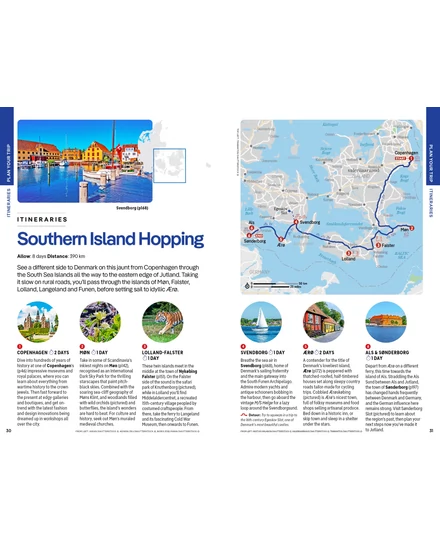Cartographia Dánia útikönyv Lonely Planet (angol) 9781837583645