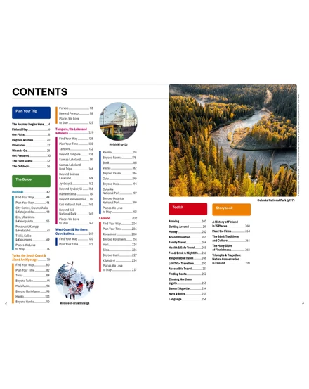 Cartographia Finnország útikönyv Lonely Planet (angol) 9781837583652
