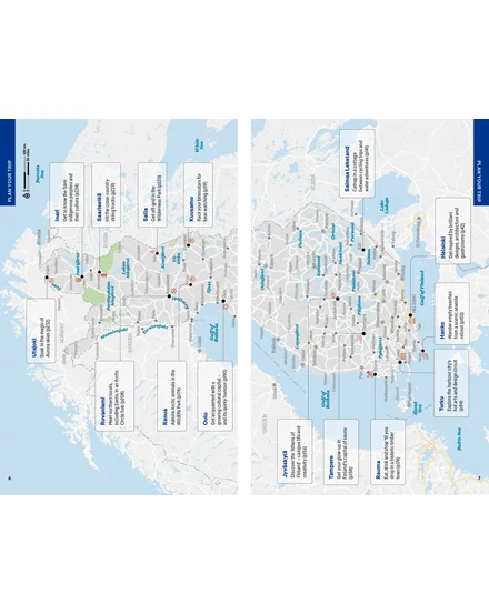 Cartographia Finnország útikönyv Lonely Planet (angol) 9781837583652