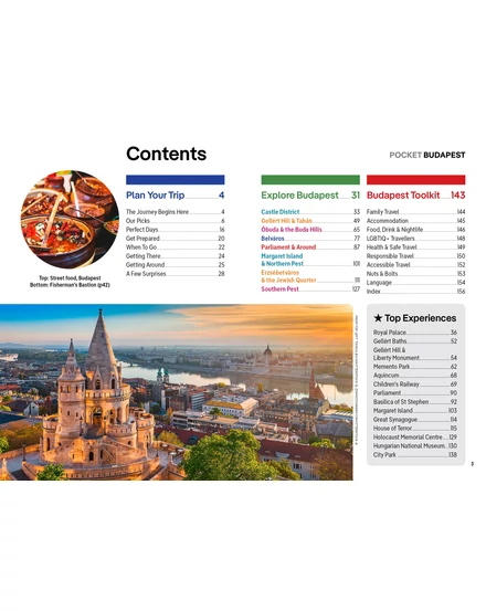 Cartographia Budapest Pocket útikönyv Lonely Planet (angol) 9781837583669