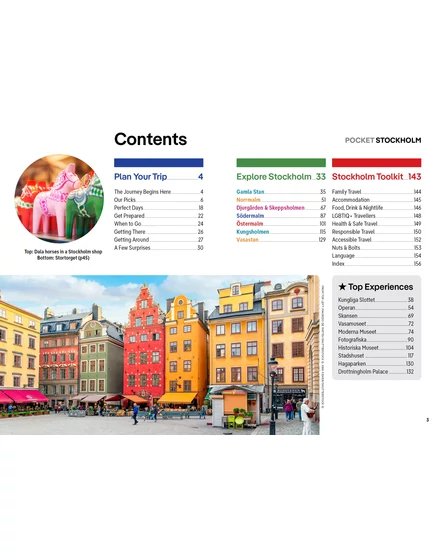 Cartographia Stockholm Pocket útikönyv Lonely Planet (angol) 9781837583690