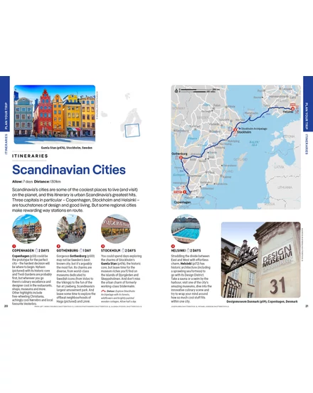 Cartographia Skandinávia útikönyv Lonely Planet (angol) 9781837583706
