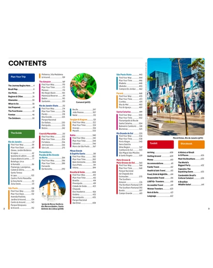 Cartographia Brazília útikönyv Lonely Planet (angol) 9781837583898